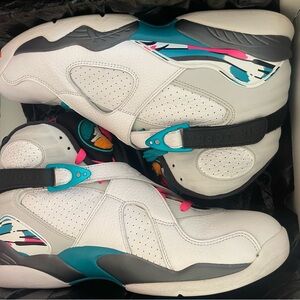 VNDS jordan 8’s 🌴 south beach🌊